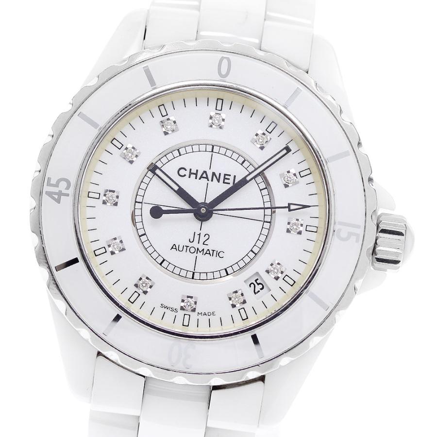 CHANEL（シャネル） 訳あり CHANEL H1629 J12 38mm 白セラミック 12P