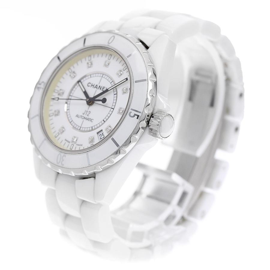 訳あり シャネル CHANEL H1629 J12 38ｍｍ 白セラミック 12Pダイヤ 自動巻き メンズ _950984 CHANEL（シャネル） 訳あり CHANEL H1629 J12 38mm 白セラミック 12P