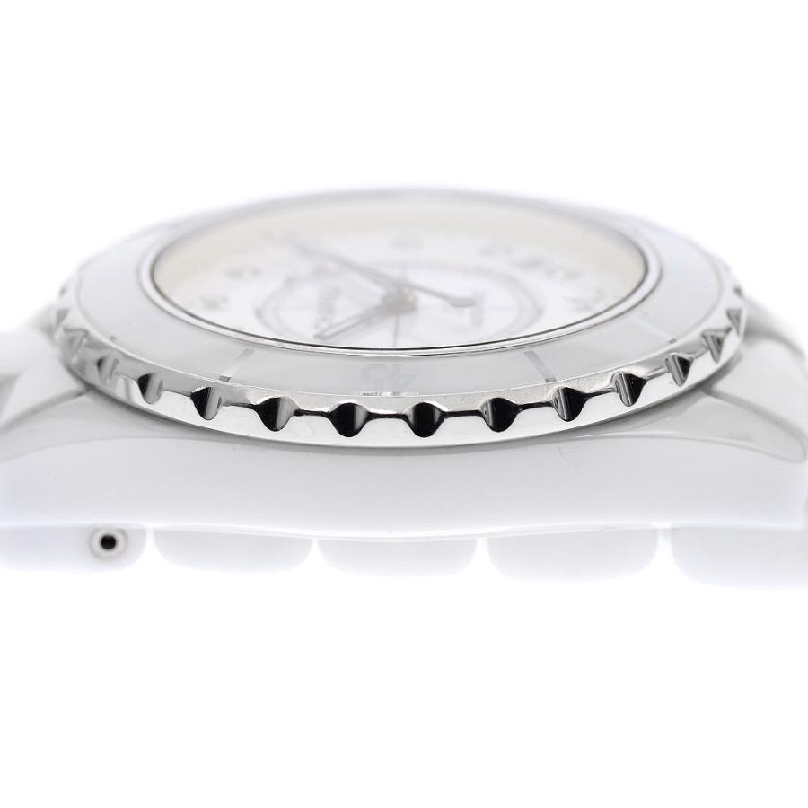 CHANEL（シャネル） 訳あり CHANEL H1629 J12 38mm 白セラミック 12P 