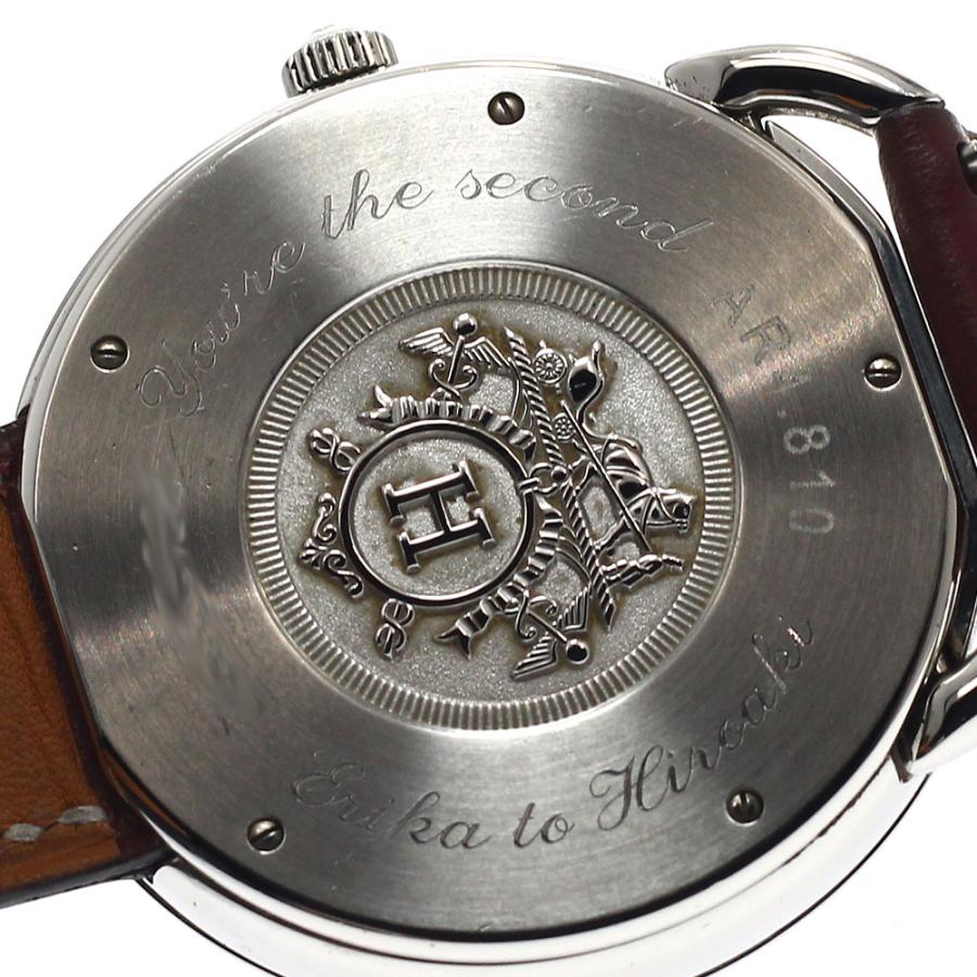 極美品 エルメス HERMES アルソー AR4.810自動巻きメンズ HERMES（エルメス） HERMES AR4.810 アルソー デイト 自動巻き メンズ