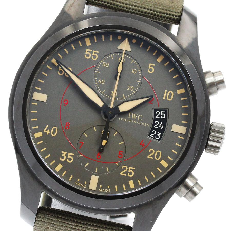 IWC IWC SCHAFFHAUSEN IW388002 パイロットウォッチ トップガン ミラマー デイト クロノグラフ 自動巻き メンズ _956869 IWC SCHAFFHAUSEN（IWCシャフハウゼン） IWC IWC SCHAFFHAUSEN