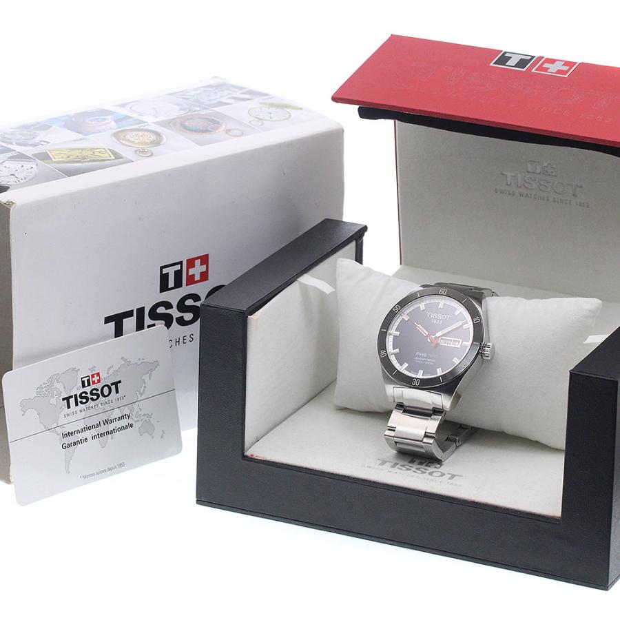 ティソ TISSOT T044430A/T044.430.21.041.00 PRS516 デイデイト 自動巻き メンズ 箱・保証書付き_956913の画像
