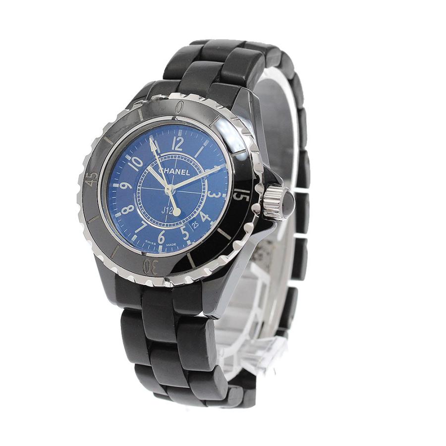 【期間限定値下】CHANEL J12　セラミック H0681 CHANEL（シャネル） 訳あり CHANEL H0681 J12 黒セラミック デイト