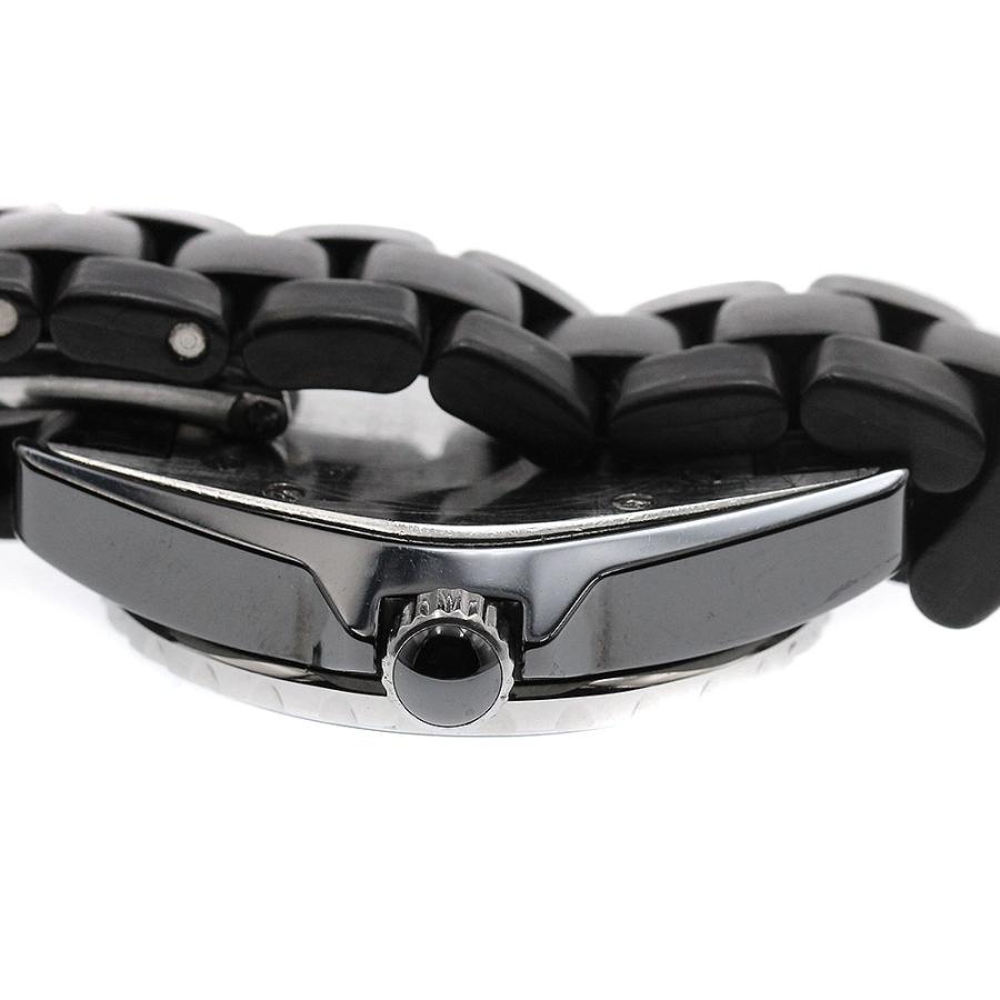 CHANEL（シャネル） 訳あり CHANEL H0681 J12 黒セラミック デイト