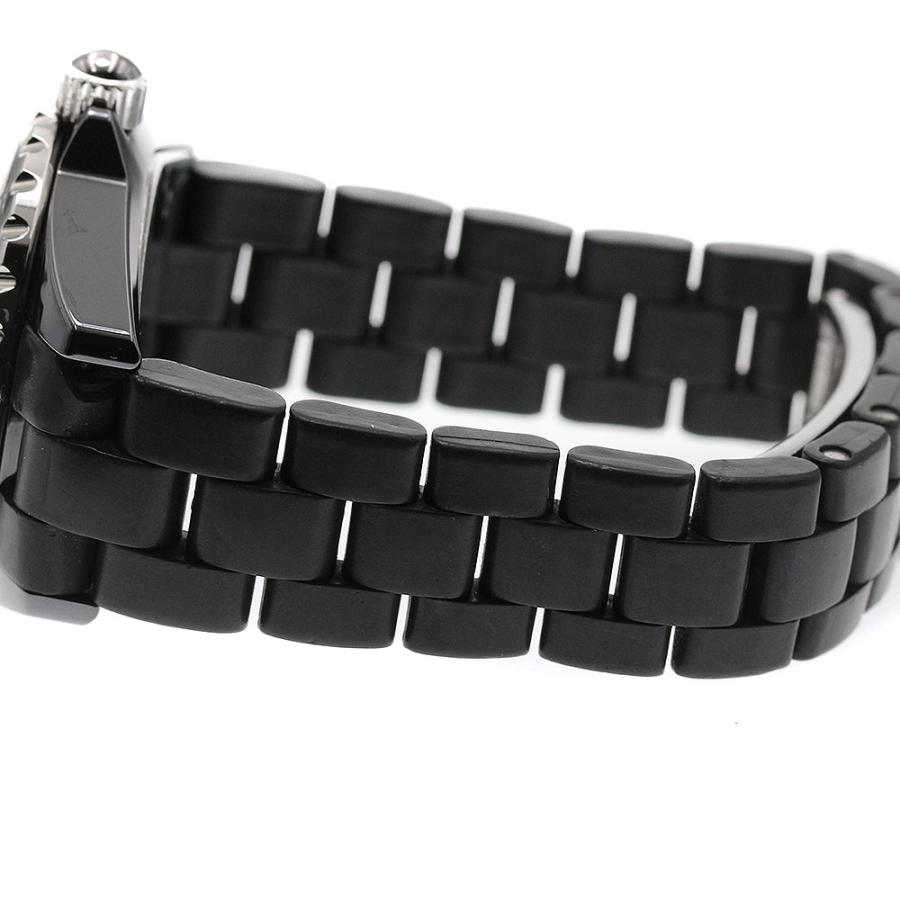 CHANEL（シャネル） 訳あり CHANEL H0681 J12 黒セラミック デイト