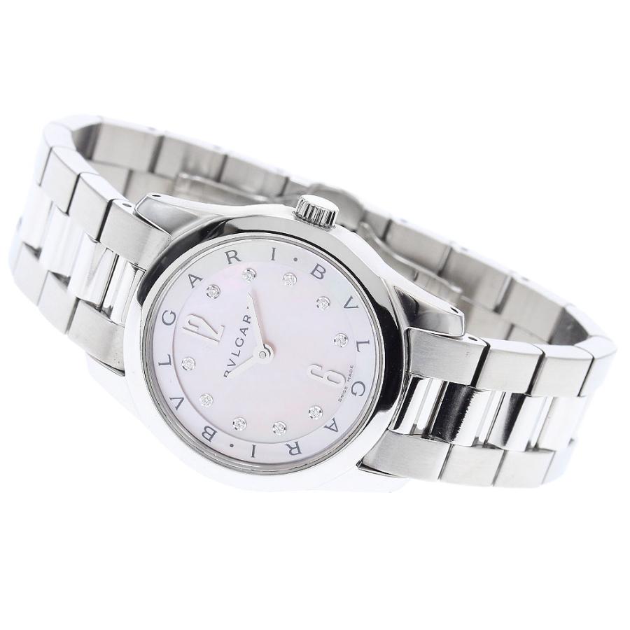 BVLGARI（ブルガリ） BVLGARI ST30S ソロテンポ 10Pダイヤ ピンク 