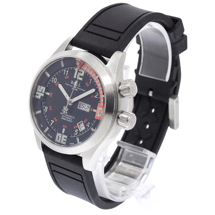 ボール BALL WATCH DM1020A-P1AJ-BKOR エンジニアマスターII ダイバー デイデイト 自動巻き メンズ _957158の画像