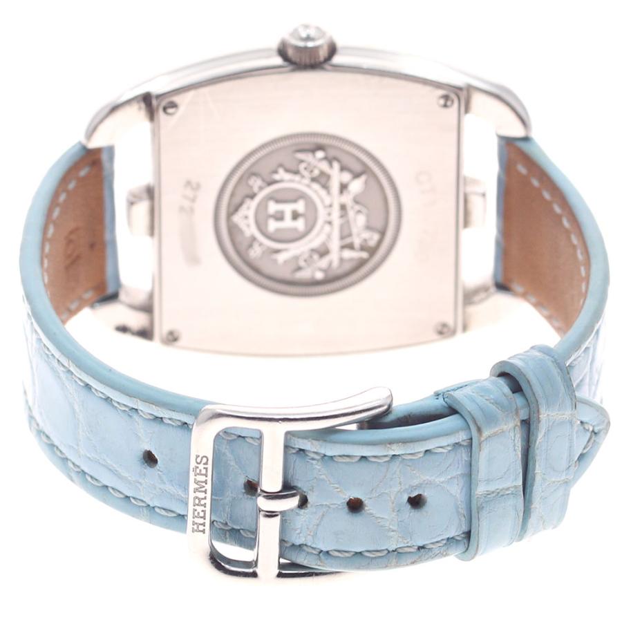 た*フ様 HERMES「ケープコッド　トノー」腕時計 HERMES（エルメス） HERMES CT1.730 ケープコッド トノー ダイヤベゼル