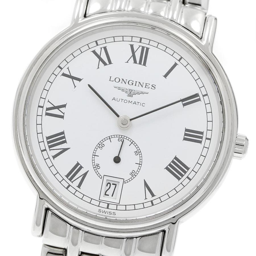 ロンジン LONGINES L4.804.4 プレサンス デイト スモールセコンド 自動巻き メンズ 良品 _957195 LONGINES（ロンジン） LONGINES L4.804.4 プレサンス デイト スモール