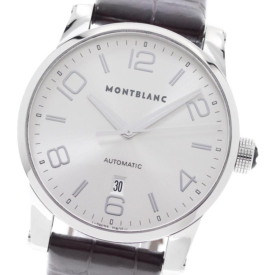 モンブラン7070-PJ116435タイムウォーカー自動巻き時計 不動品ジャンク MONTBLANC（モンブラン） MONTBLANC 7070 タイムウォーカー デイト