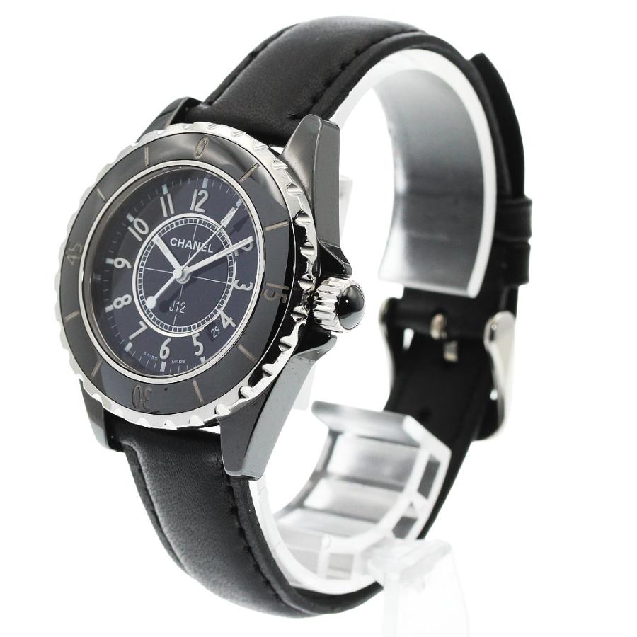 CHANEL（シャネル） CHANEL H0680 J12 黒セラミック デイト クォーツ