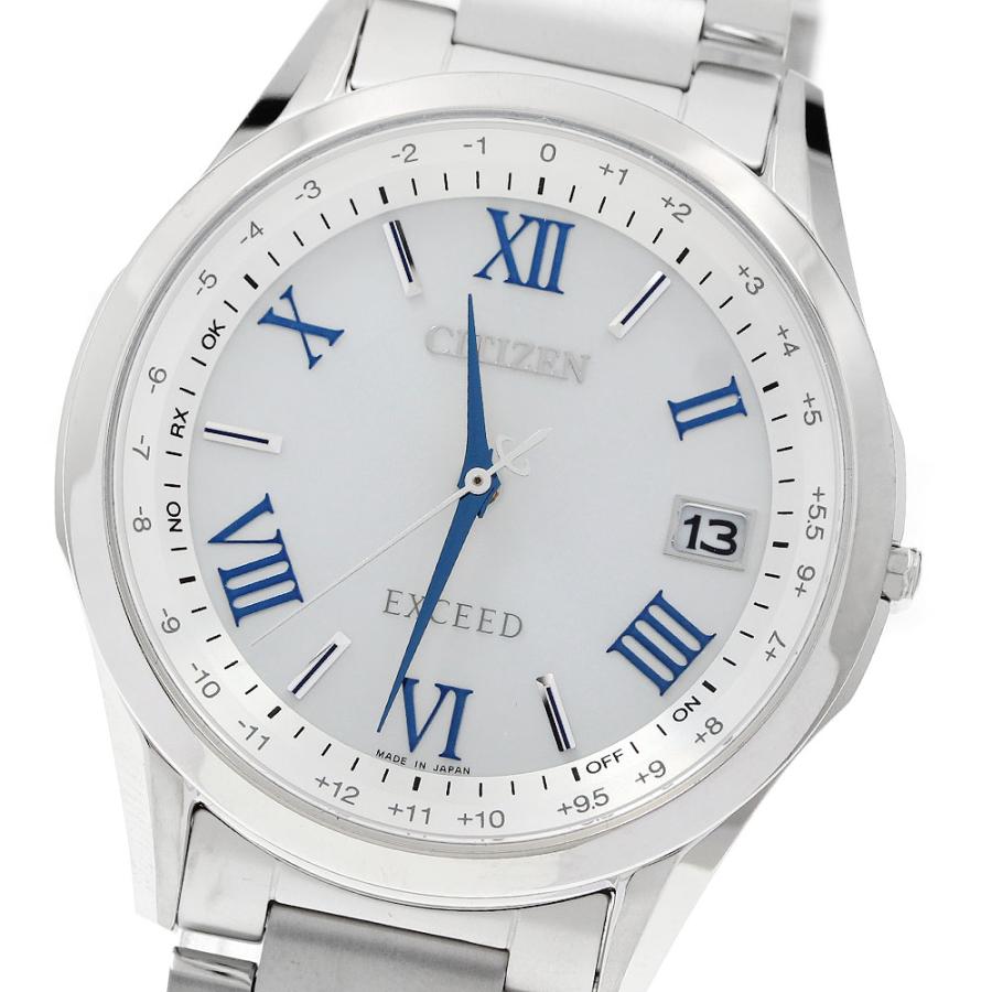 シチズン CITIZEN CB1110-61A/H149-T023533 エクシード デイト ソーラー電波 メンズ 極美品 内箱・保証書付き_957725 CITIZEN（シチズン） CITIZEN CB1110-61A/H149-T023533 エクシード