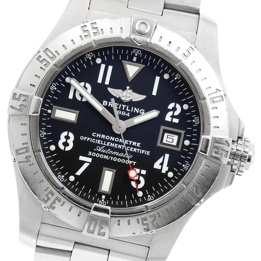 ブライトリング BREITLING A17330 アベンジャー シーウルフ デイト 自動巻き メンズ 良品 保証書付き_971189 ブライトリング（BREITLING） BREITLING A17330 アベンジャー