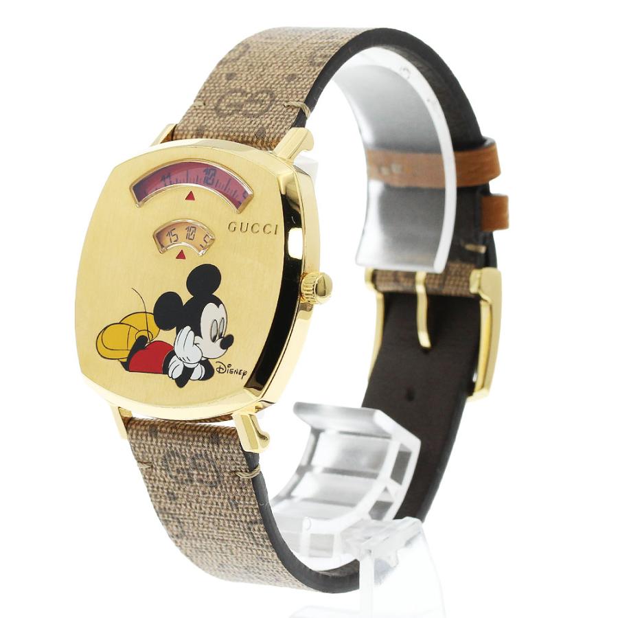GUCCI（グッチ） GUCCI 157.4/YA157420 グリップウォッチ ディズニー