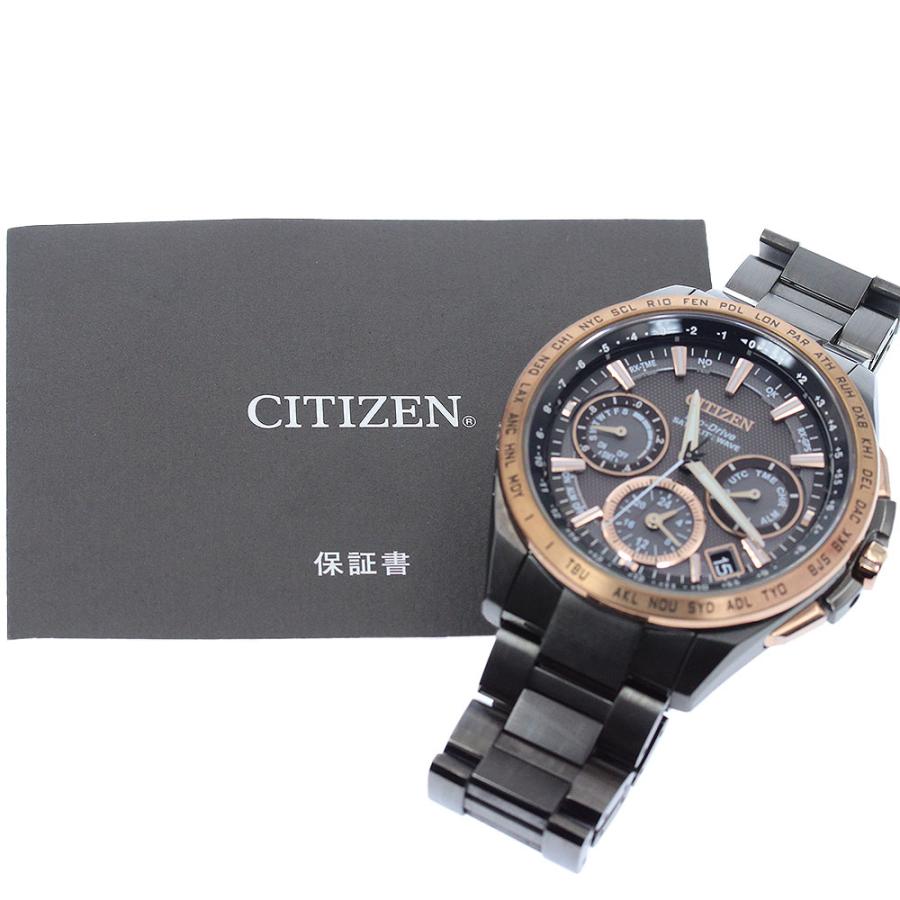 シチズン CITIZEN CC9016-60E/F900-T023126 アテッサ ライトインブラック エコドライブ ソーラー電波 メンズ 美品 保証書付き_958338 CITIZEN（シチズン） CITIZEN CC9016-60E/F900-T023126 アテッサ