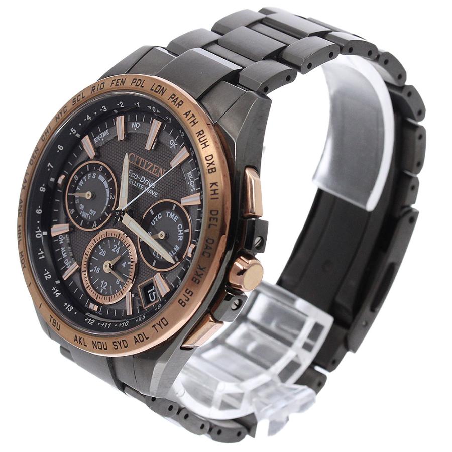 シチズン CITIZEN CC9016-60E/F900-T023126 アテッサ ライトインブラック エコドライブ ソーラー電波 メンズ 美品 保証書付き_958338 CITIZEN（シチズン） CITIZEN CC9016-60E/F900-T023126 アテッサ