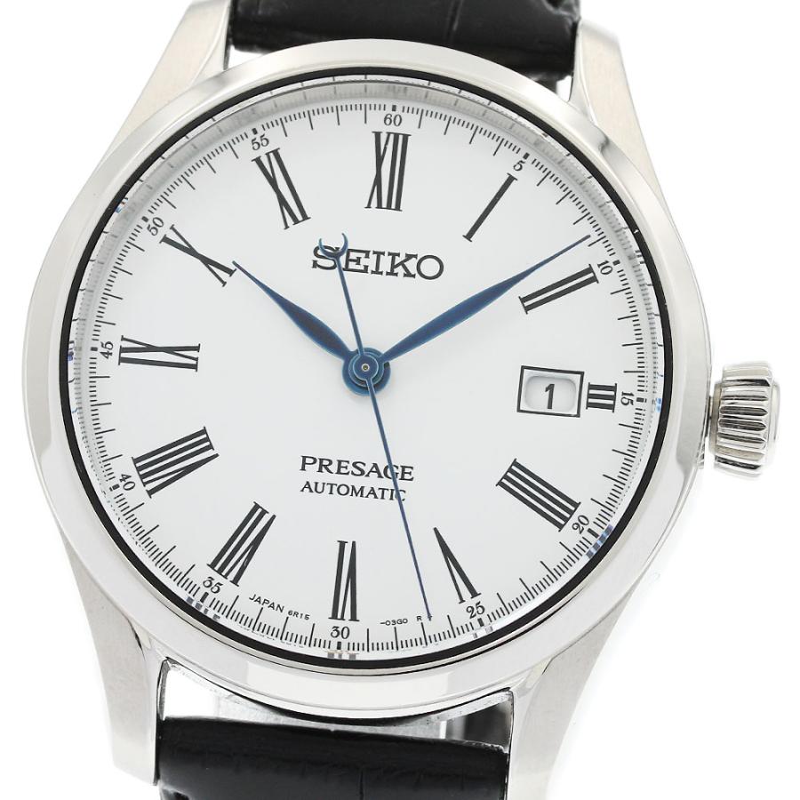 SEIKO（セイコー） SEIKO SARX049/6R15-03V0 プレザージュ デイト 琺瑯