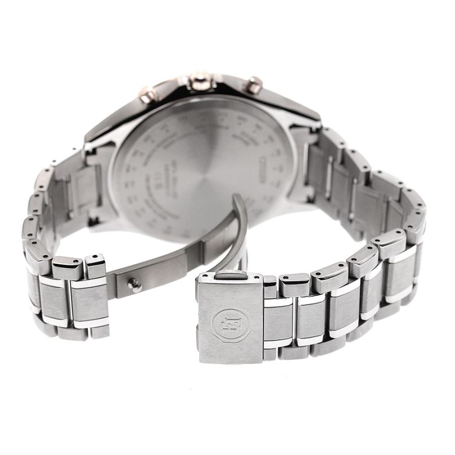 シチズン CITIZEN BY1026-65A/H874-004JJ02 エクシード デイデイト ムーンフェイズ ソーラー電波 メンズ 極美品 箱・保証書付き_958351の画像