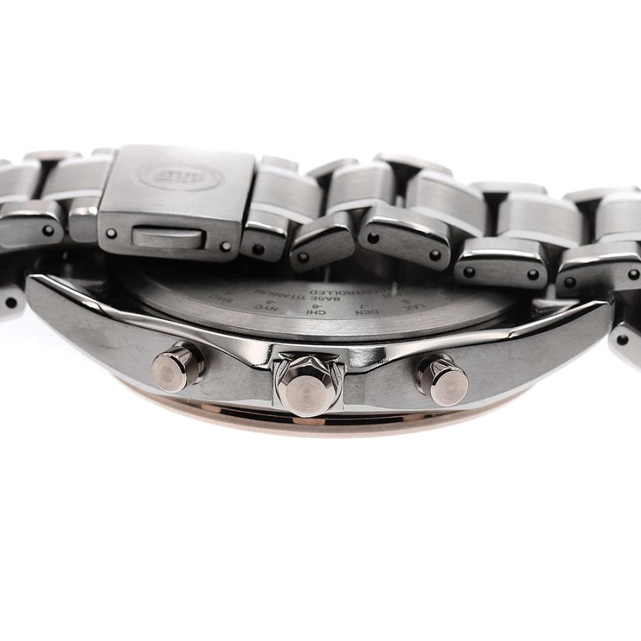 シチズン CITIZEN BY1026-65A/H874-004JJ02 エクシード デイデイト ムーンフェイズ ソーラー電波 メンズ 極美品 箱・保証書付き_958351の画像