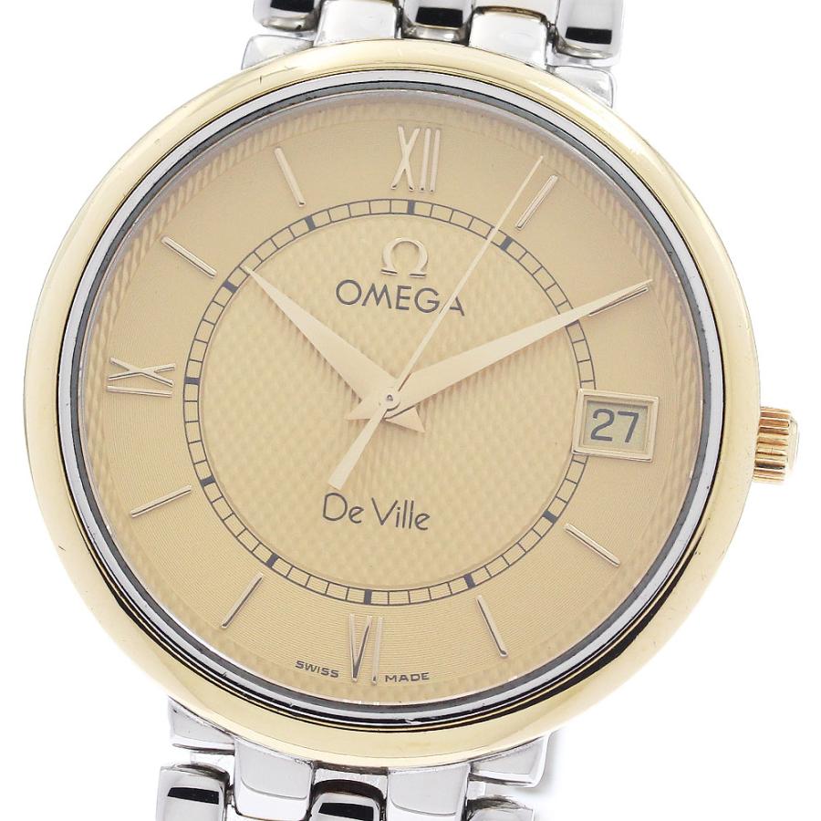 OMEGA（オメガ） デビル YGコンビ デイト クォーツ メンズ _958533