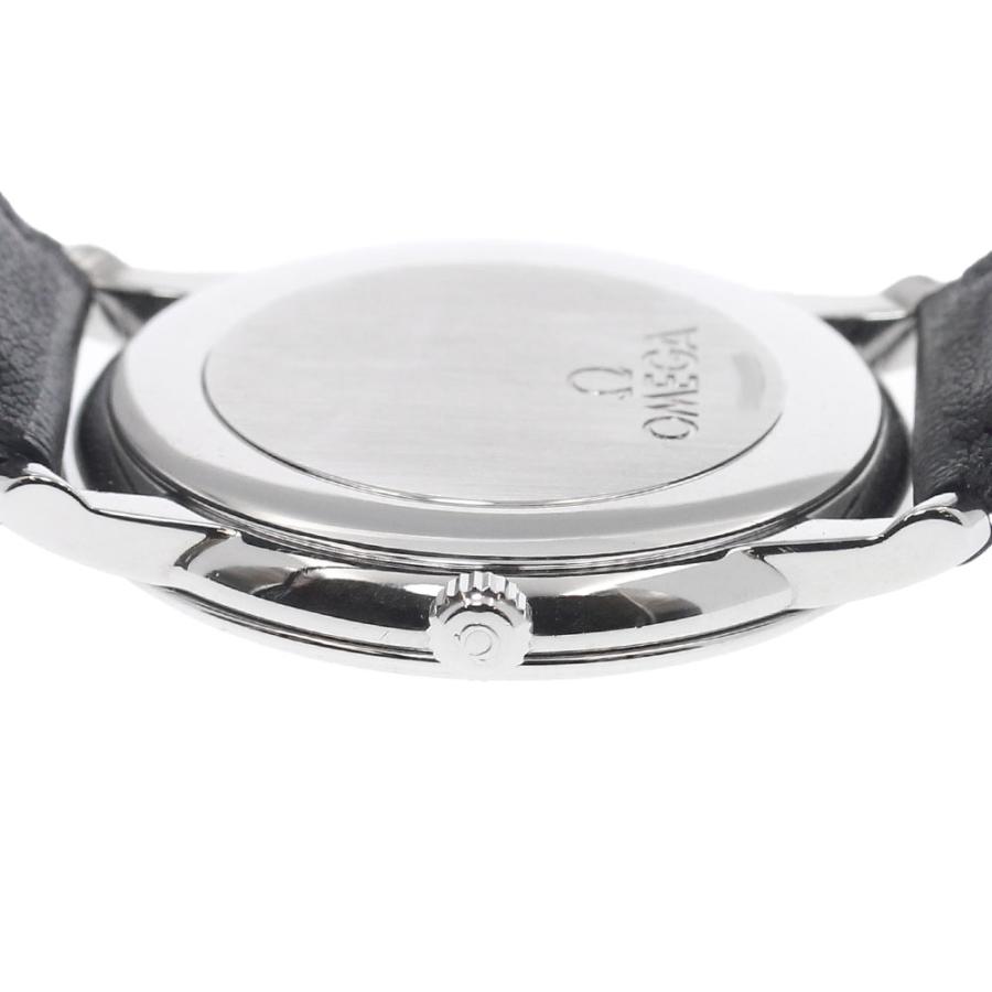OMEGA オメガ デビル プレステージ 4820.31 スモールセコンド シルバー SS ステンレス 純正ベルト 純正尾錠 メンズ 手巻き デヴィル【6ヶ月保証】【腕時計】【中古】 OMEGA（オメガ） OMEGA 4820.31 デビル プレステージ スモールセコンド
