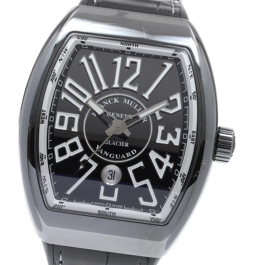 フランクミュラー FRANCK MULLER V45SCDTGLACIER ACGL ヴァンガード デイト 自動巻き メンズ 保証書付き_958668 FRANCK MULLER（フランクミュラー） FRANCK MULLER V45SCDTGLACIER