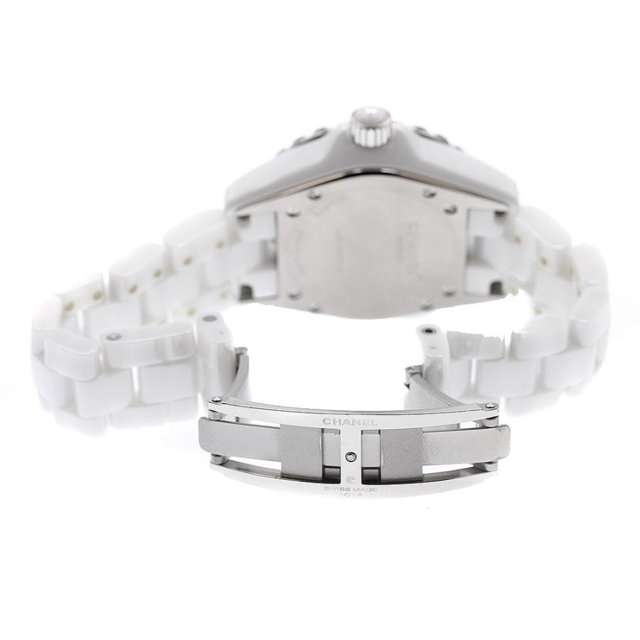 CHANEL（シャネル） CHANEL H1628 J12 白セラミック 12Pダイヤ 