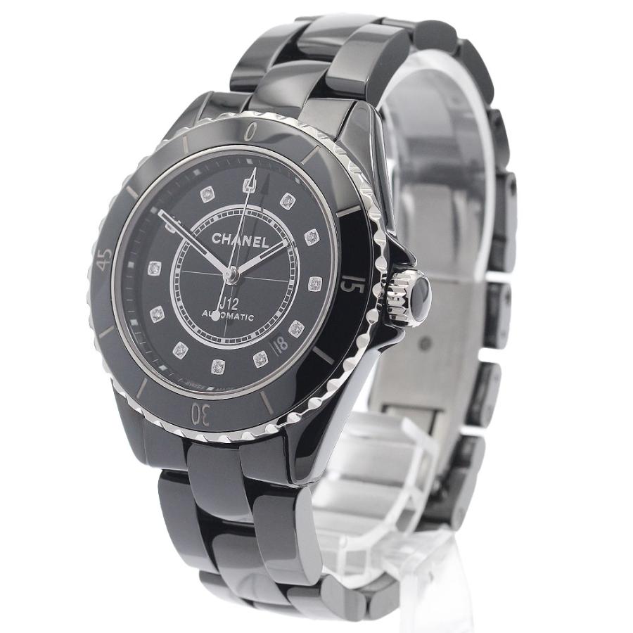 CHANEL（シャネル） CHANEL H5702 J12 黒セラミック 12Pダイヤ 自動