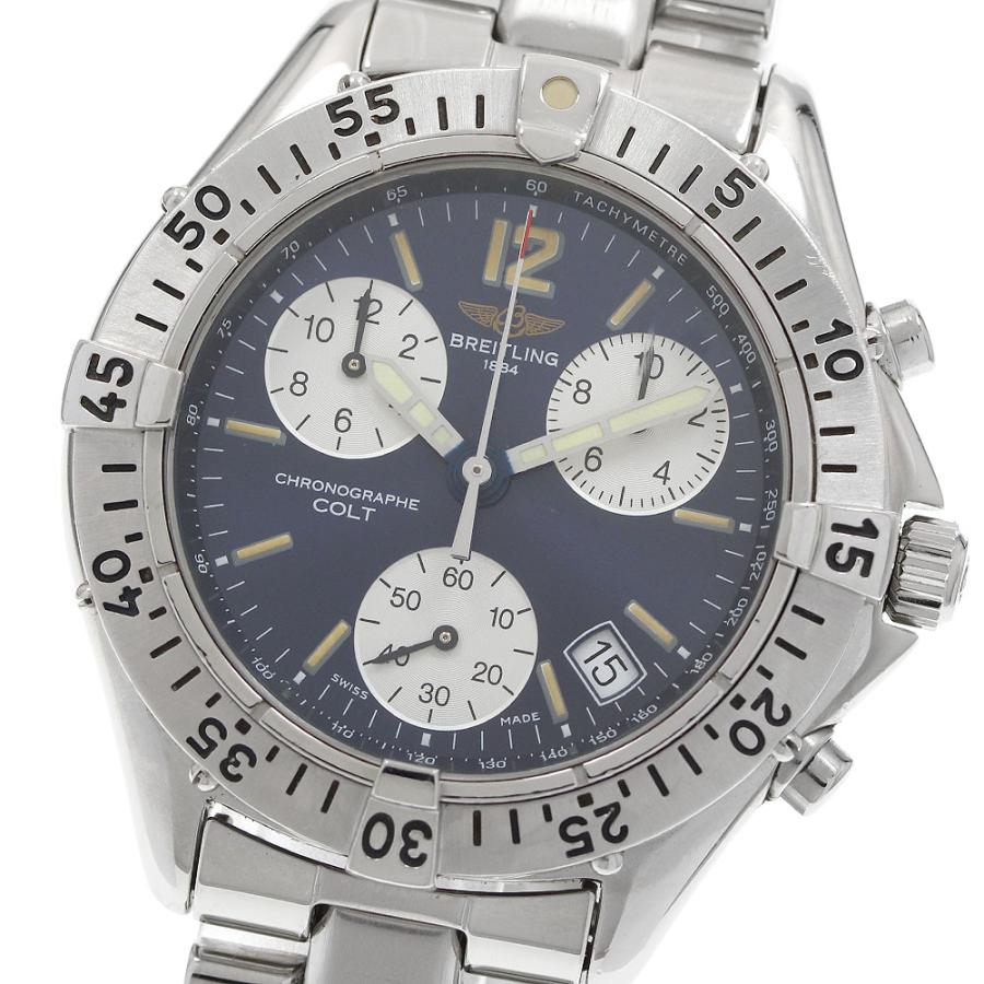 ブライトリング BREITLING A53035 コルト デイト クロノグラフ クォーツ メンズ _958743 ブライトリング（BREITLING） BREITLING A53035 コルト デイト クロノ