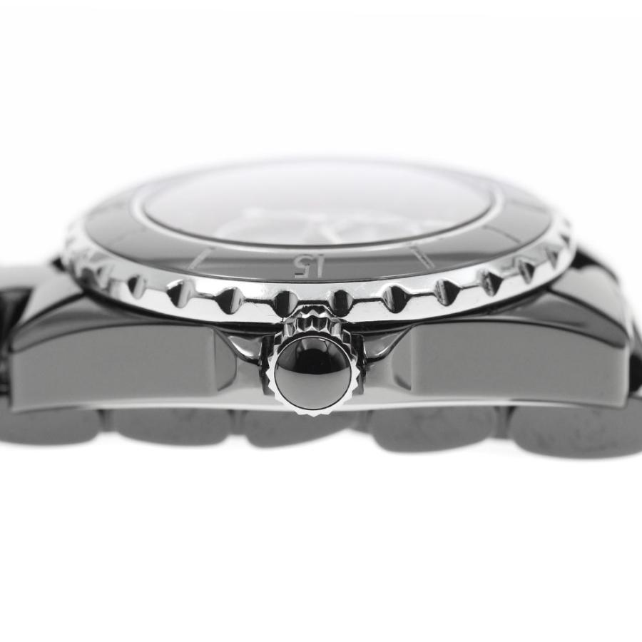 CHANEL（シャネル） CHANEL H1634 J12 ブラックセラミック 12Pルビー 