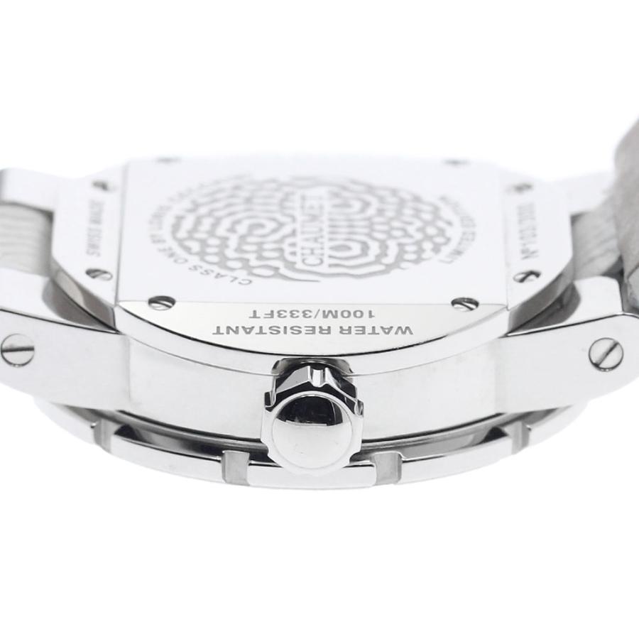 ショーメ Chaumet 622C-A0103 クラスワン ダイヤベゼル クォーツ レディース 良品 保証書付き_959413の画像