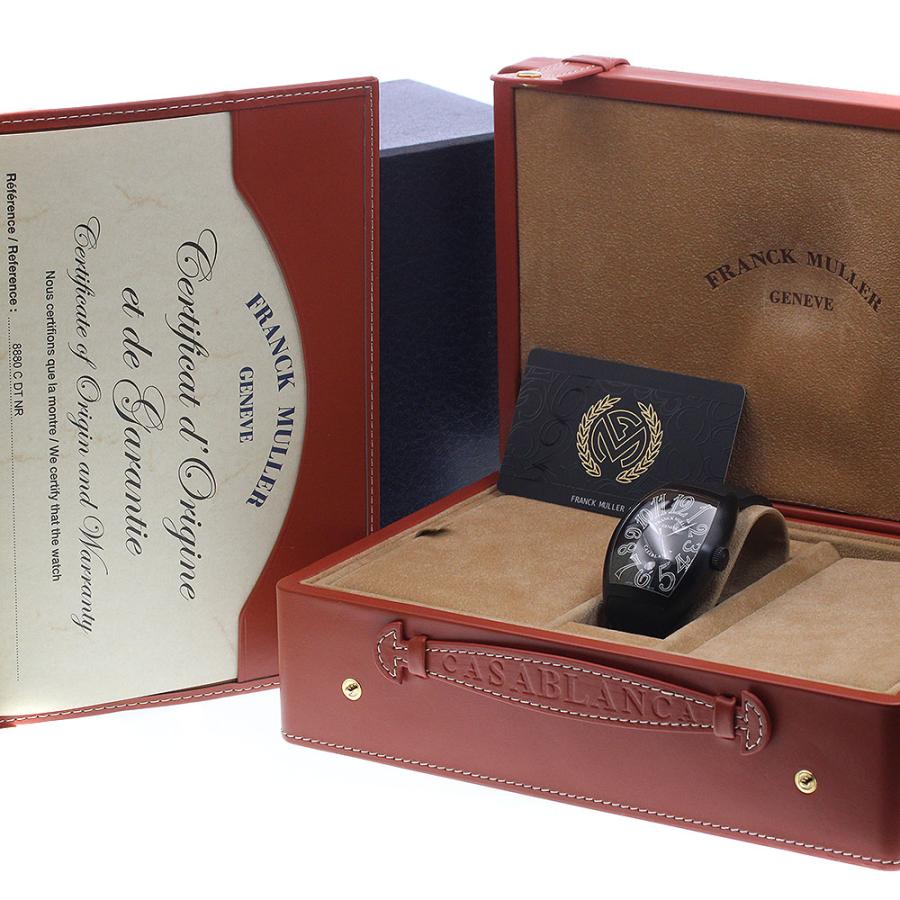 フランクミュラー FRANCK MULLER 8880CDTNR トノーカーベックス カサブランカ デイト 自動巻き メンズ _945765 FRANCK MULLER（フランクミュラー） FRANCK MULLER 8880CDTNR トノー