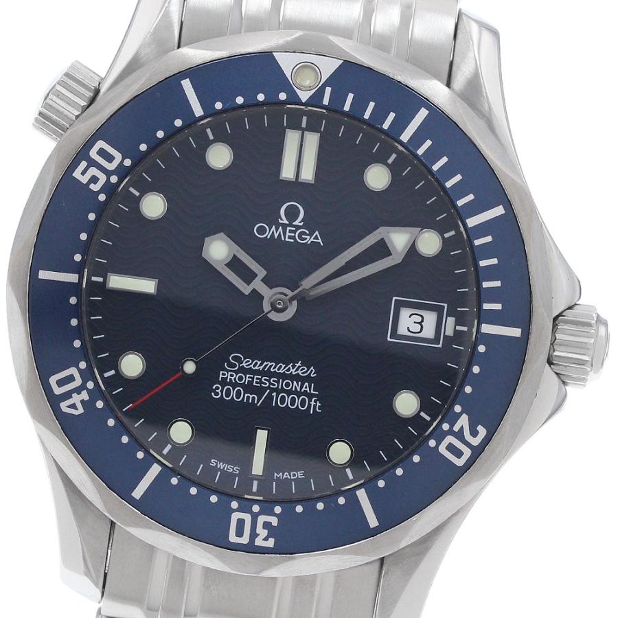 訳あり オメガ OMEGA 2561.80 シーマスター300 デイト クォーツ ボーイズ _959515 OMEGA（オメガ） 訳あり OMEGA 2561.80 シーマスター300 デイト