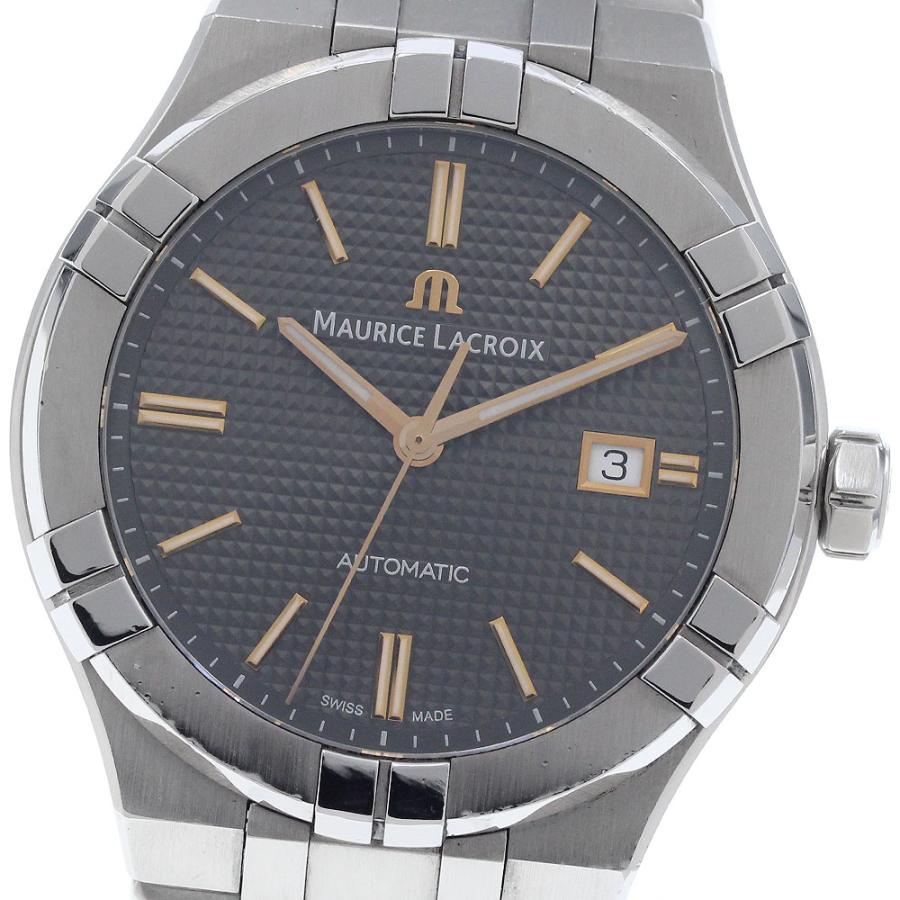 モーリスラクロア MAURICE LACROIX AI6008-SS002-331 アイコン オートマティック デイト 自動巻き メンズ 良品 _959585 モーリス・ラクロア（Maurice Lacroix） MAURICE LACROIX AI6008-SS002