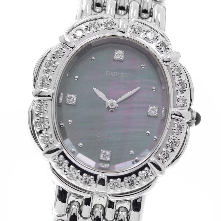 SEIKO エクセリーヌ 5A50-5190 SEIKO（セイコー） SEIKO 5A50-5190 エクセリーヌ 4P ダイヤベゼル