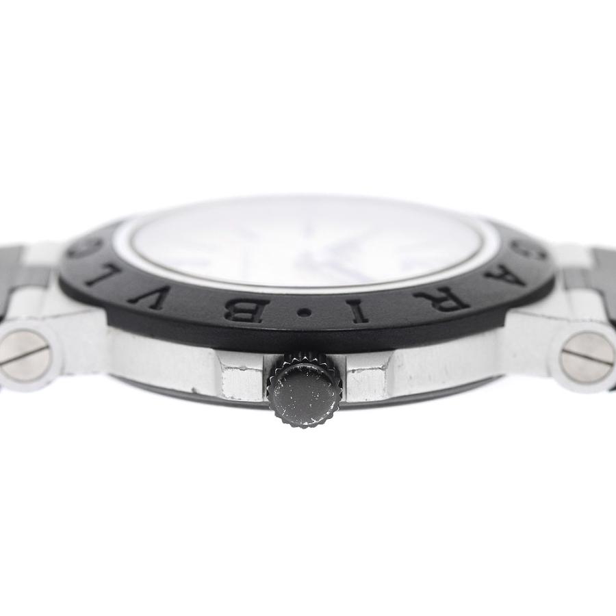 ベルト訳あり ブルガリ BVLGARI AL38A アルミニウム デイト 自動巻き メンズ _959898の画像