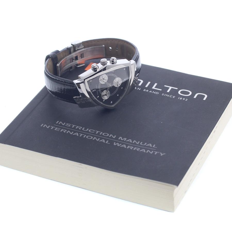 ハミルトン HAMILTON H244121/H24412732 ベンチュラ デイト クロノグラフ クォーツ メンズ 保証書付き_960034 HAMILTON（ハミルトン） HAMILTON H244121/H24412732 ベンチュラ
