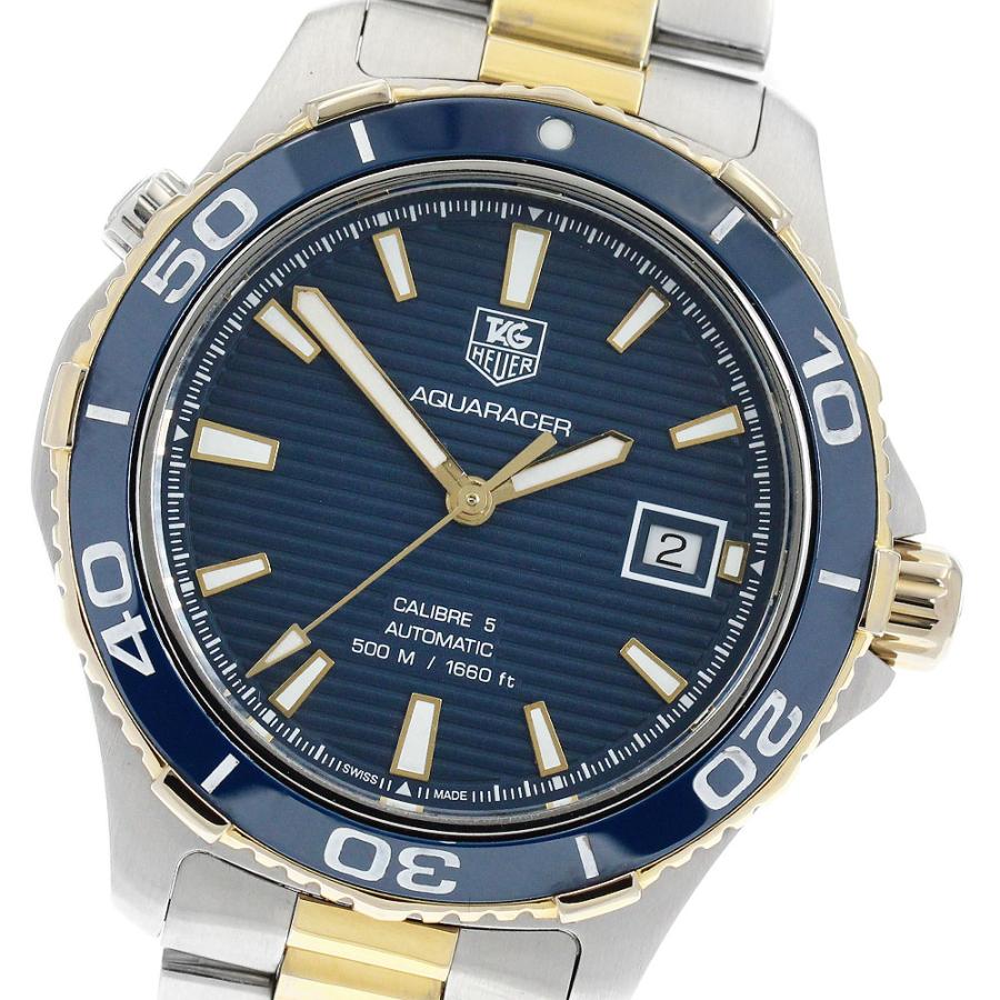 TAG HEUER タグホイヤー/アクアレーサーキャリバ-5/自動巻/WAK2120.BB0835/EPH****/メンズ時計/Bランク/06【中古】 TAG HEUER（タグ・ホイヤー） TAG HEUER WAK2120.BB0835 アクア