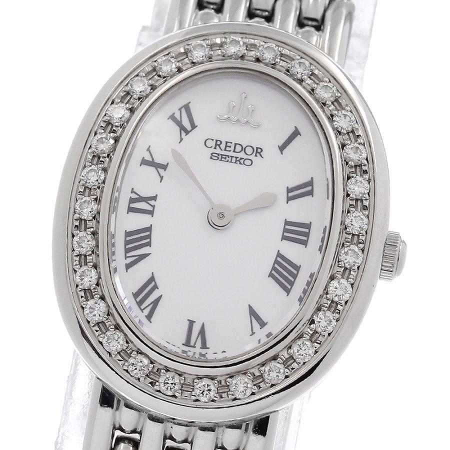 極美品 SEIKO セイコー クレドール ダイヤベゼル 1E70-0AB0腕時計 SEIKO（セイコー） SEIKO 1E70-0AB0/GSTE953 クレドール シグノ ダイヤ