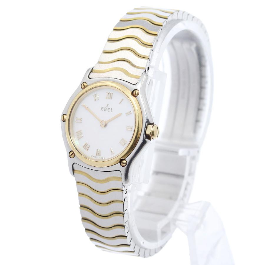 EBEL（エベル） EBEL E1157111 クラシックウェーブ ホワイトシェル文字 