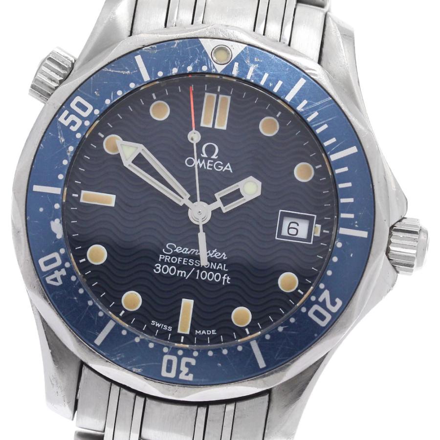 オメガ OMEGA 2561.80 シーマスター300 デイト クォーツ ボーイズ _961339 OMEGA（オメガ） OMEGA 2561.80 シーマスター300 デイト クォーツ