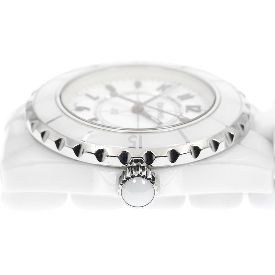CHANEL（シャネル） CHANEL H0968 J12 33mm 白セラミック デイト 