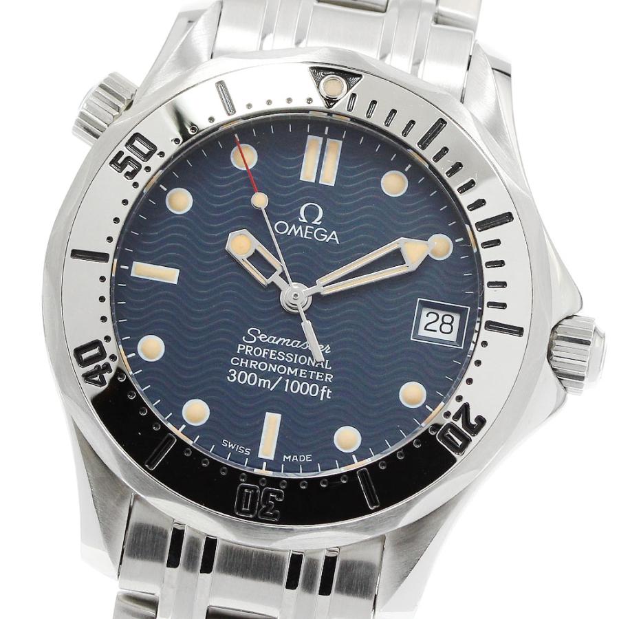 オメガ OMEGA 2552.80 シーマスター ダイバー 300M デイト 自動巻き ボーイズ 良品 _961515 OMEGA（オメガ） OMEGA 2552.80 シーマスター ダイバー 300M デイト