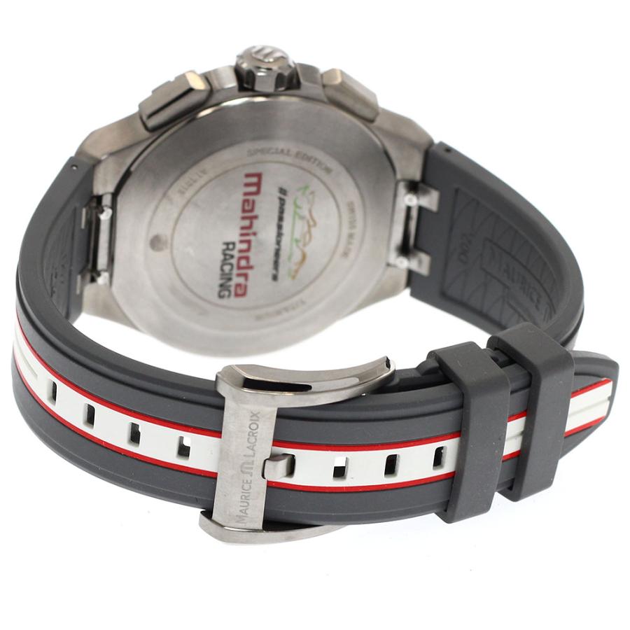 モーリスラクロア MAURICE LACROIX AI1018-TT031-130-2 アイコン マヒンドラ・レーシング クォーツ メンズ 美品 箱・保証書付き_961598 モーリス・ラクロア（Maurice Lacroix） MAURICE LACROIX AI1018-TT031