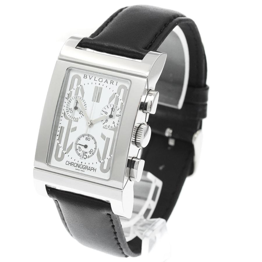BVLGARI（ブルガリ） BVLGARI RTC49S レッタンゴロ デイト クロノ 