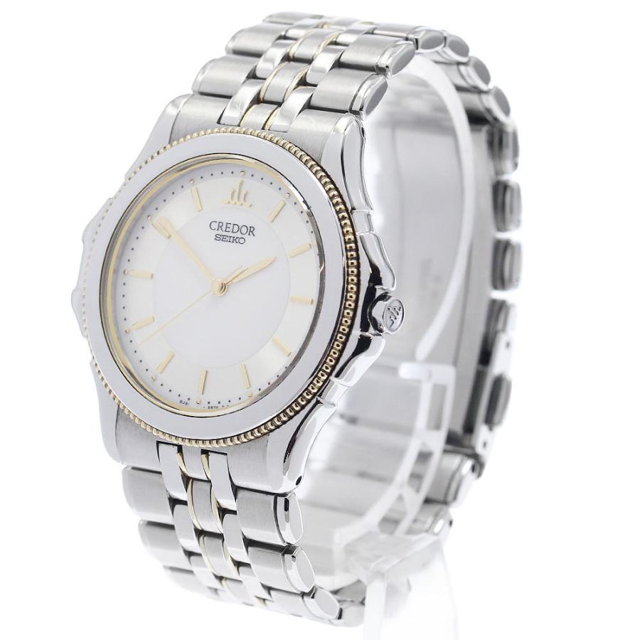 セイコー SEIKO GCAR034/8J81-6B60 クレドール パシフィーク コンビ クォーツ メンズ 美品 _961858 SEIKO（セイコー） SEIKO GCAR034/8J81-6B60 クレドール パシフィーク