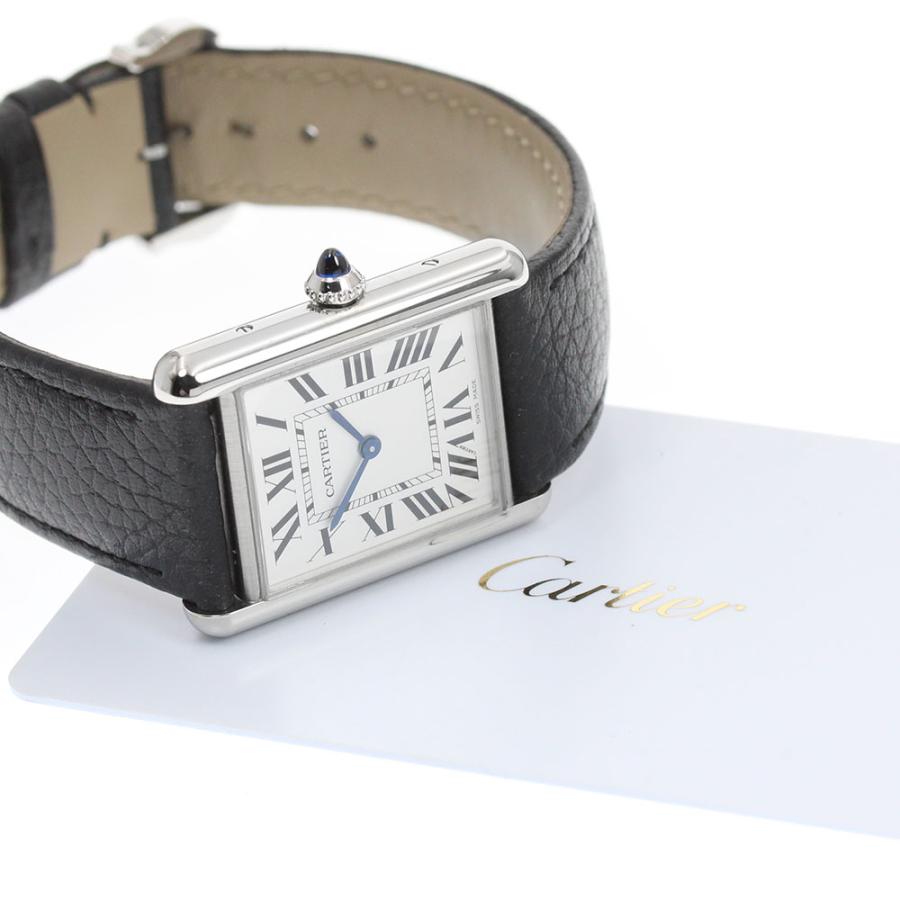 カルティエ CARTIER WSTA0109 タンクマスト LM クォーツ メンズ 良品 保証書付き_961926 Cartier（カルティエ） CARTIER WSTA0109 タンクマスト LM クォーツ