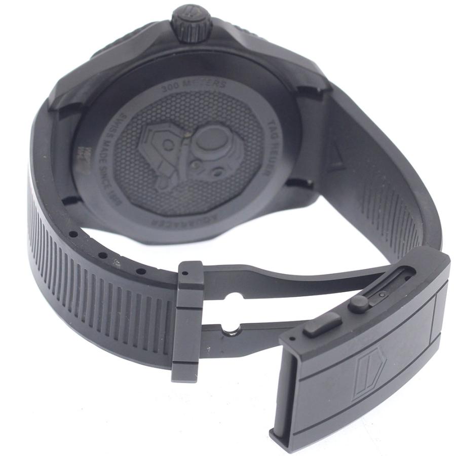 タグホイヤー TAG HEUER WBP201D アクアレーサー ナイトダイバー デイト 自動巻き メンズ 美品 保証書付き_962012 TAG HEUER（タグ・ホイヤー） TAG HEUER WBP201D アクアレーサー