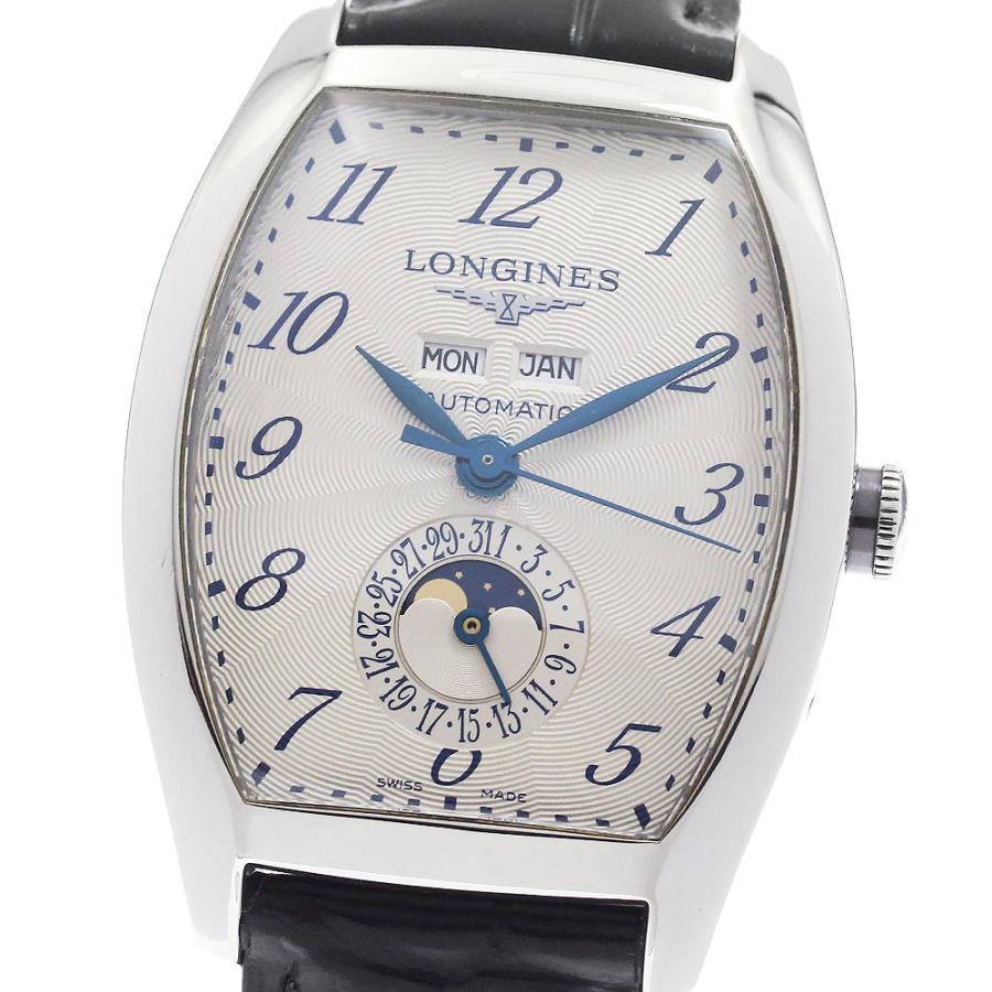 ロンジン LONGINES L2.671.4 エヴィデンツァ トリプルカレンダー ムーンフェイズ 自動巻き メンズ 良品 _963244 LONGINES（ロンジン） LONGINES L2.671.4 エヴィデンツァ トリプル