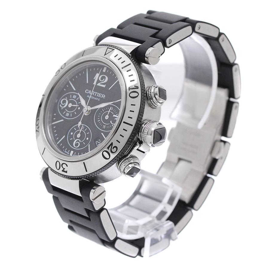 @*様 【鑑定条件】【7/30最終】カルティエ パシャ シータイマー W3108 Cartier（カルティエ） CARTIER W31088U2 パシャ シータイマー デイト